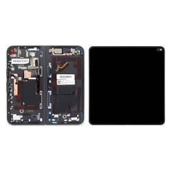 LCD Screen Display With Frame For Google Pixel 9 Pro Fold Black
